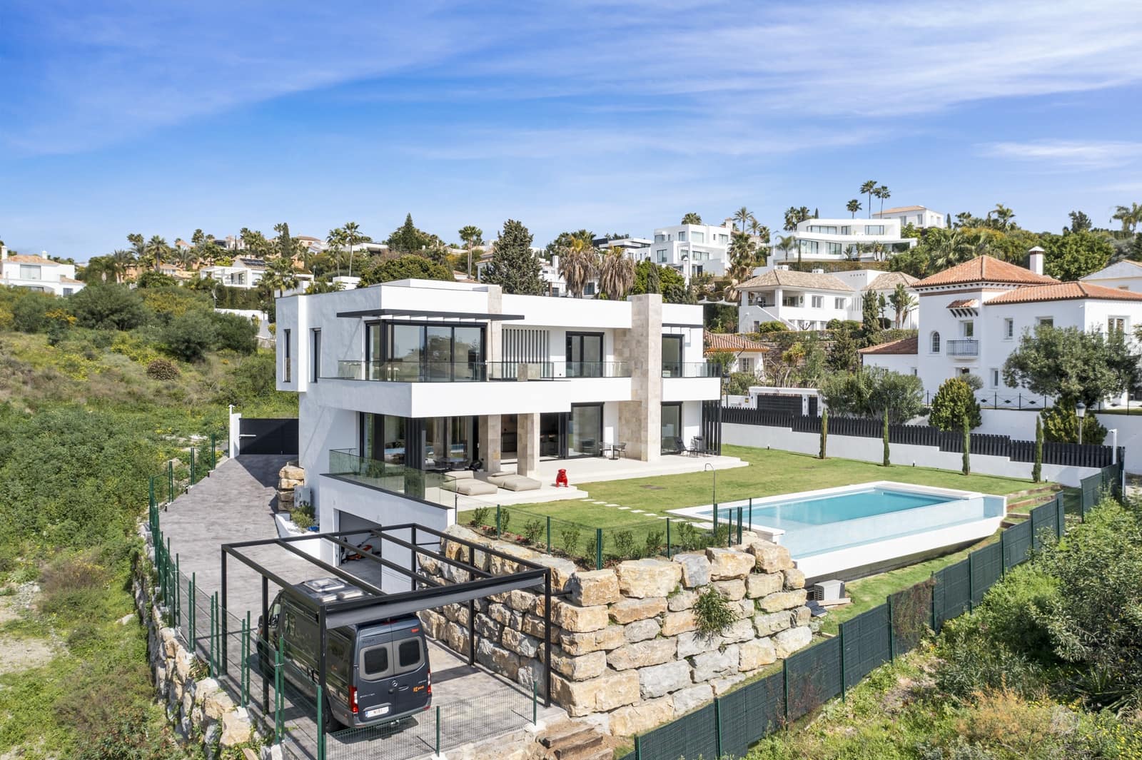 4 bedroom Villa for sale in Benahavis with pool garage - € 3,485,000 (Ref: 8899921)