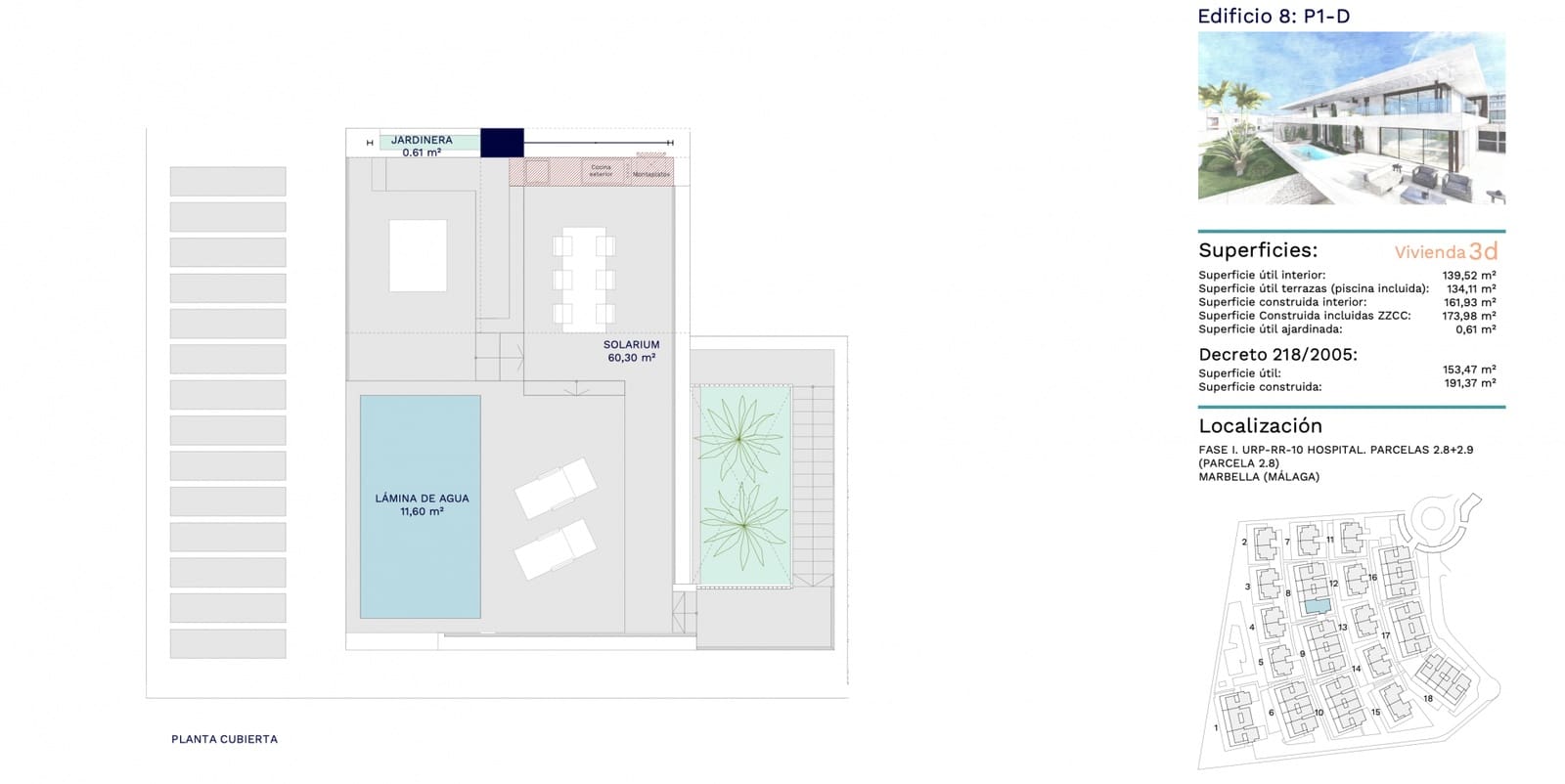 2 bedroom Penthouse for sale in Marbella with pool garage - € 1,650,000 (Ref: 8938798)