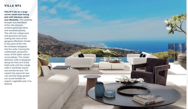 4 bedroom Villa for sale in Benahavís with pool garage - € 6,295,000 (Ref: 8940072)