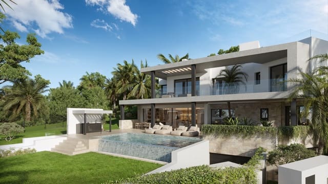 5 sypialnia Willa na sprzedaż w Golden Mile, Marbella z basenem garażem - 6 690 000 € (Ref: 8951508)