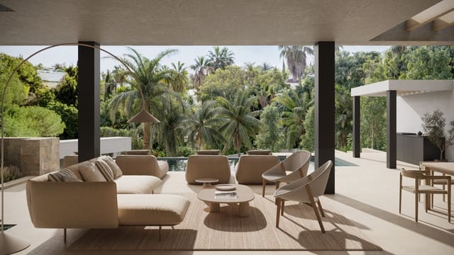 5 sypialnia Willa na sprzedaż w Golden Mile, Marbella z basenem garażem - 6 690 000 € (Ref: 8951508)
