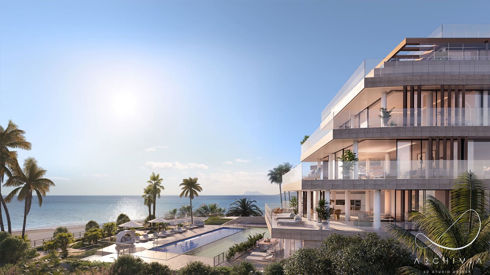 2 sovrum Lägenhet till salu i Estepona med pool garage - 1 818 000 € (Ref: 8993858)
