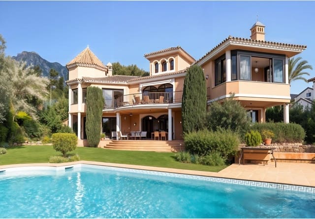 6 sovrum Villa till salu i Marbella med pool garage - 4 900 000 € (Ref: 9100822)