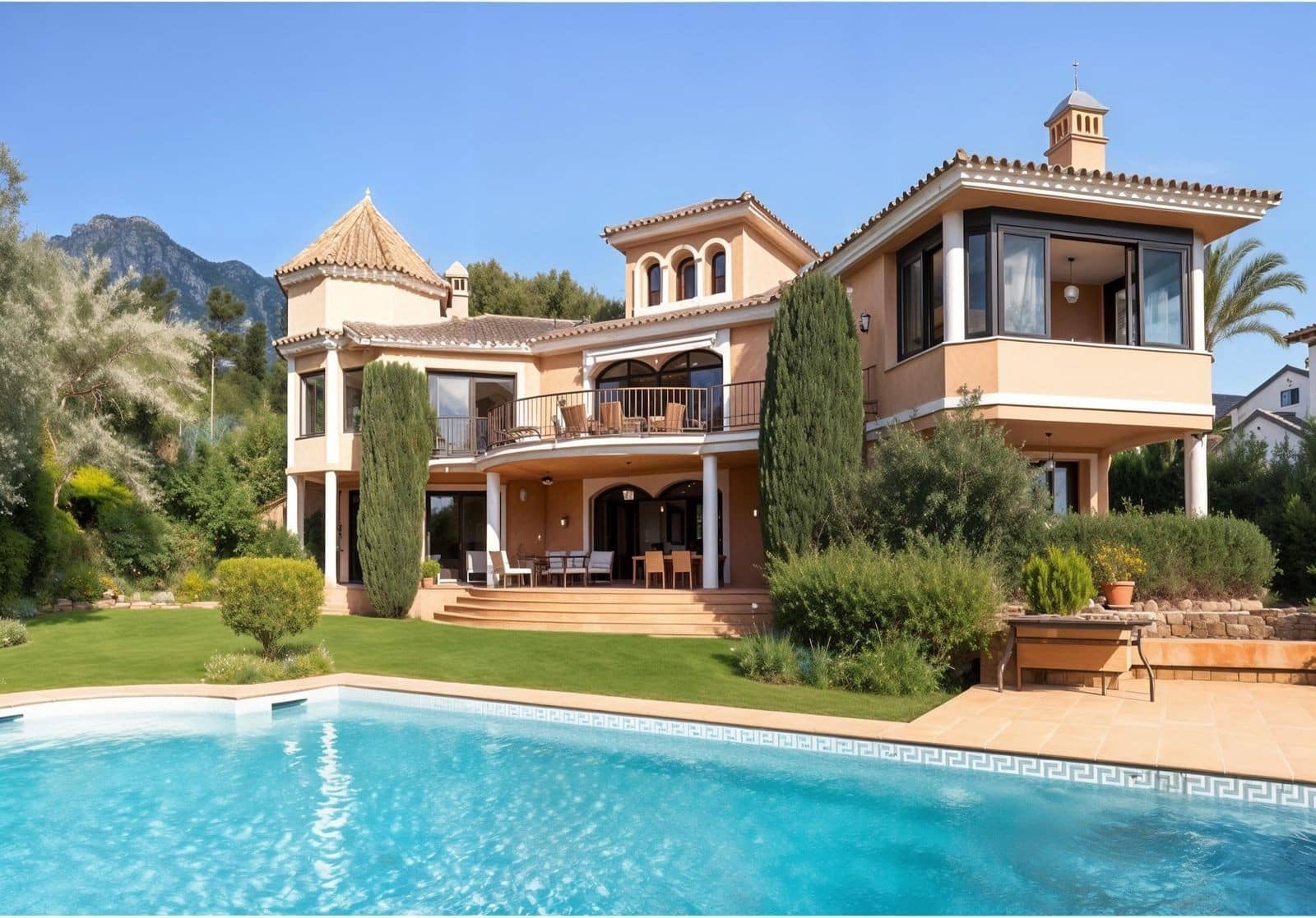 6 Zimmer Villa zu verkaufen in Marbella mit Pool Garage - 4.900.000 € (Ref: 9100822)