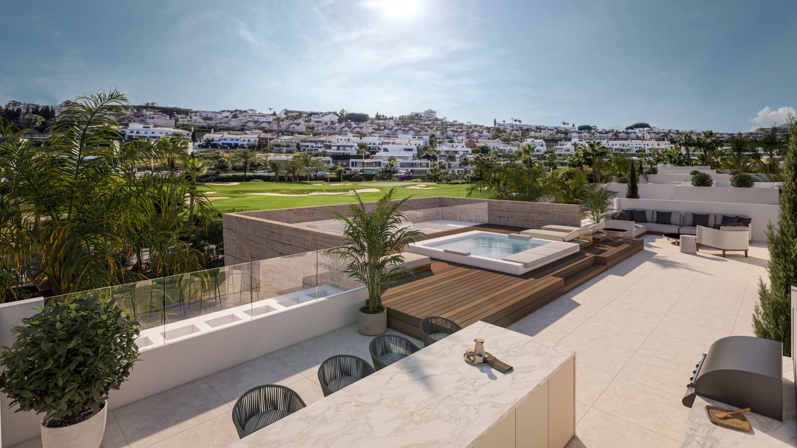 5 soverom Villa til salgs i El Paraiso med svømmebasseng garasje - € 2 100 000 (Ref: 9126845)