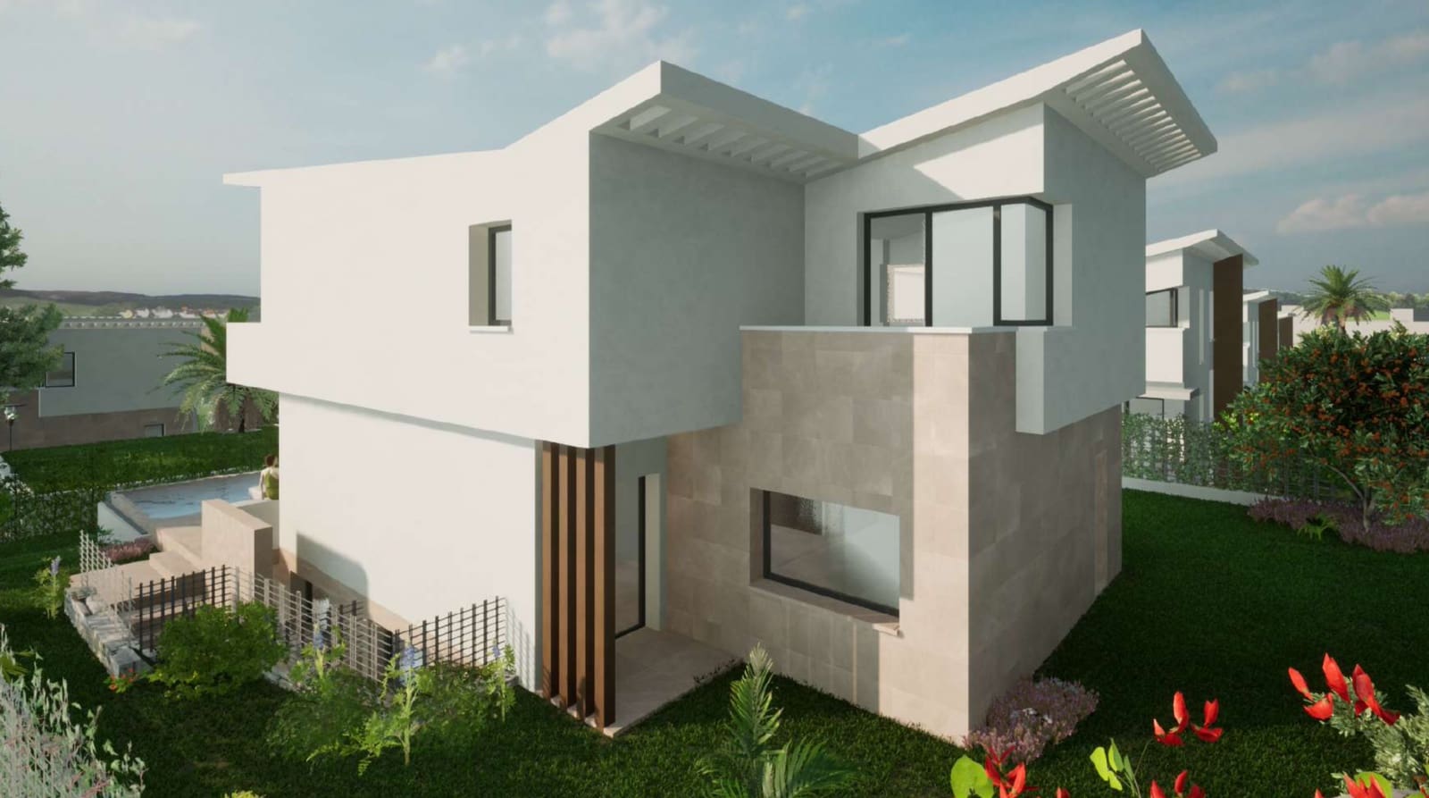 4 camera da letto Villetta Bifamiliare in vendita in La Cala de Mijas con piscina garage - 825.000 € (Rif: 9132216)