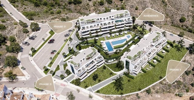 3 sovrum Lägenhet till salu i Mijas med pool garage - 650 000 € (Ref: 9132224)