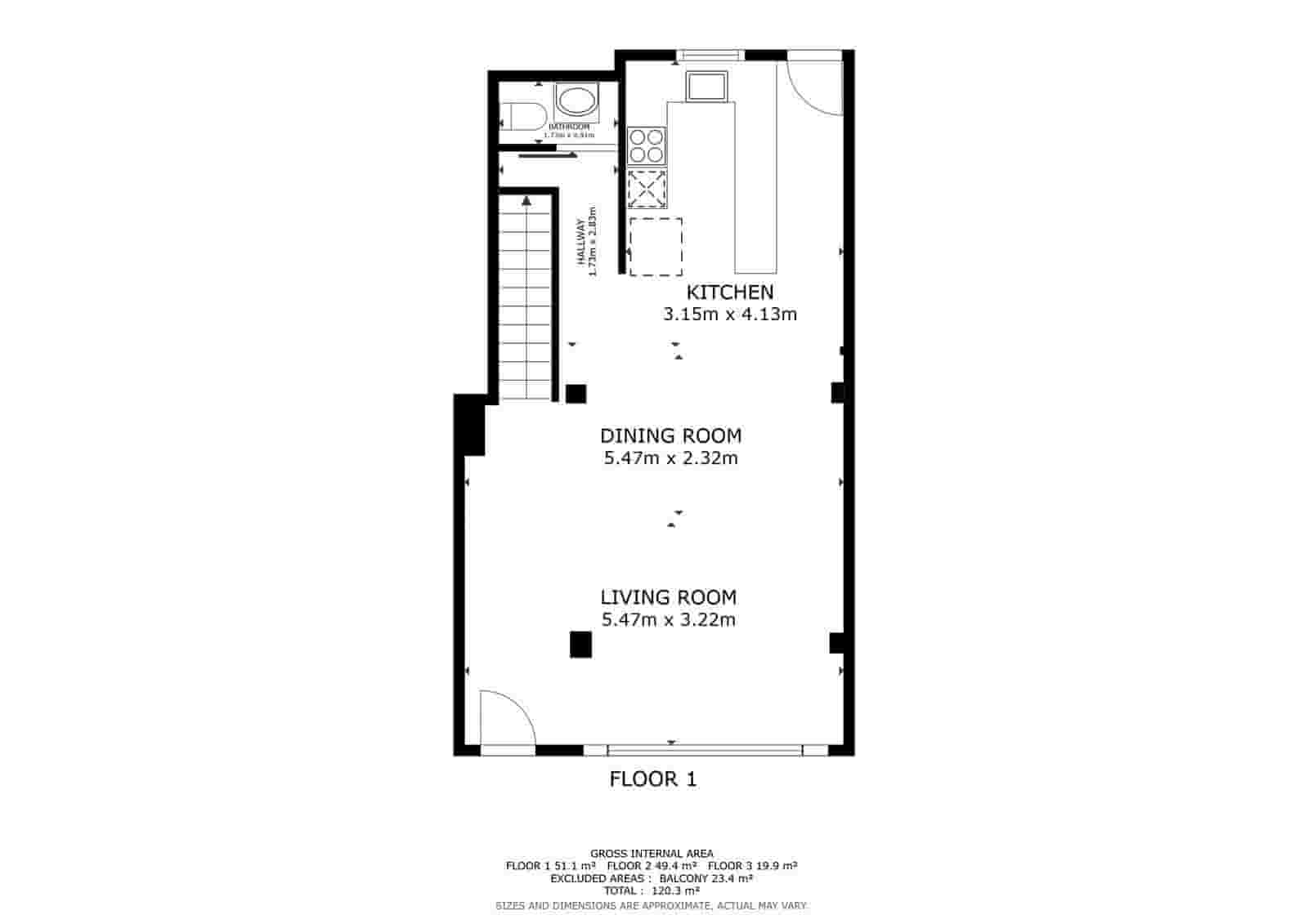 4 soveværelse Byhus til salg i Malaga by - € 1.050.000 (Ref: 9145617)