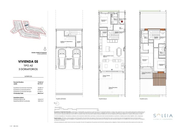 4 sovrum Hus till salu i El Chaparral, Mijas med pool garage - 1 064 000 € (Ref: 9147265)