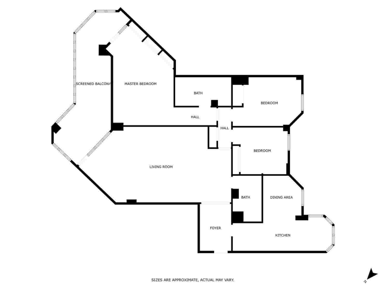 3 camera da letto Appartamento in vendita in Malaga citta - 1.480.000 € (Rif: 9147278)