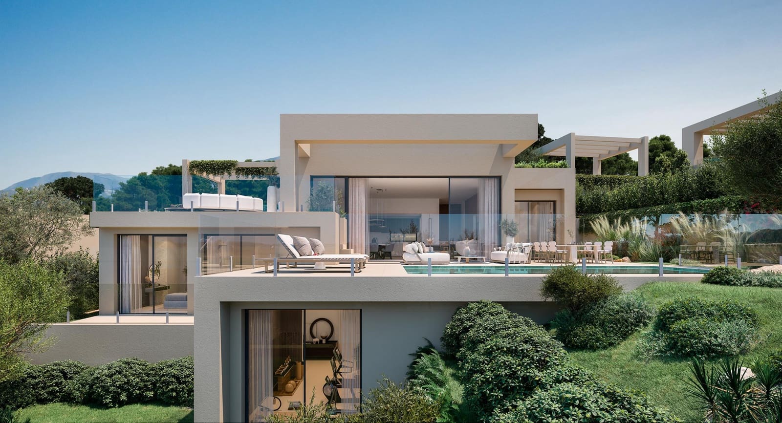 4 sovrum Villa till salu i Benahavis med pool garage - 2 950 000 € (Ref: 9157963)