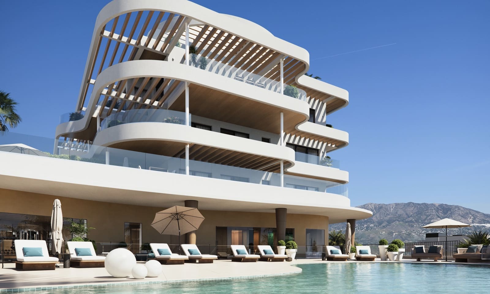 4 sovrum Takvåning till salu i Mijas Costa med pool garage - 1 686 000 € (Ref: 9189160)