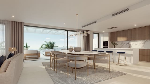 3 sypialnia Penthouse na sprzedaż w Marbella z basenem garażem - 1 766 000 € (Ref: 9193884)