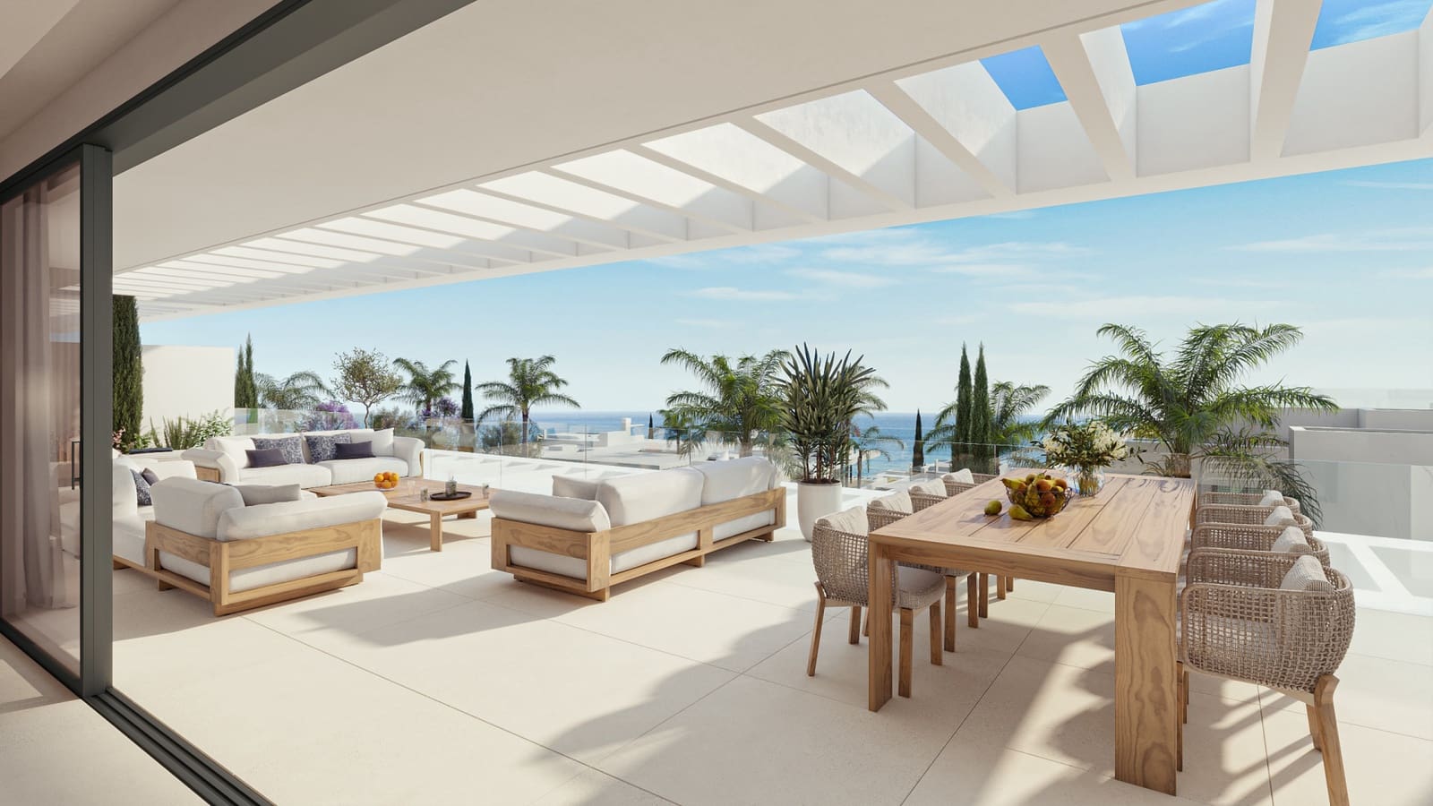2 sypialnia Penthouse na sprzedaż w Marbella z basenem garażem - 1 650 000 € (Ref: 9193885)