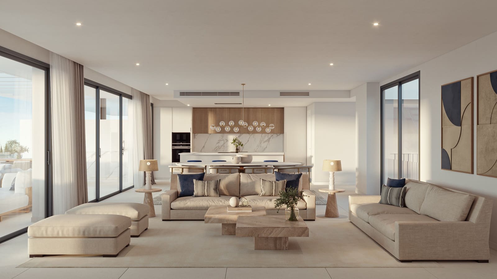 2 sypialnia Penthouse na sprzedaż w Marbella z basenem garażem - 1 650 000 € (Ref: 9193885)