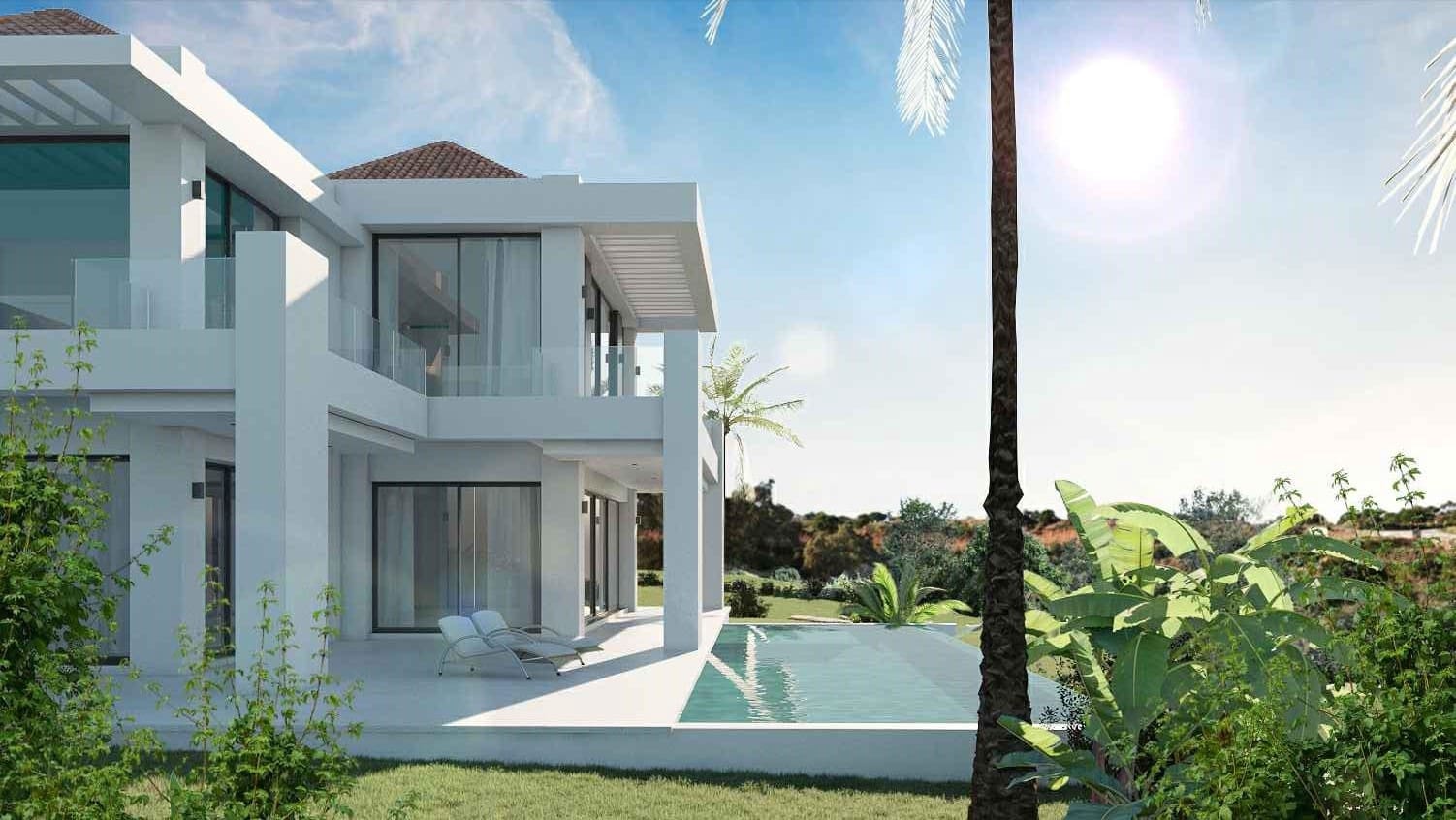 4 sovrum Villa till salu i Mijas Costa med pool garage - 2 360 000 € (Ref: 9198516)