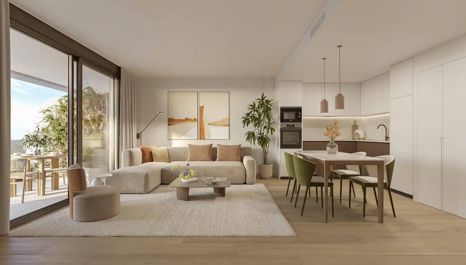 2 sovrum Lägenhet till salu i Mijas Costa med pool garage - 425 000 € (Ref: 9248758)