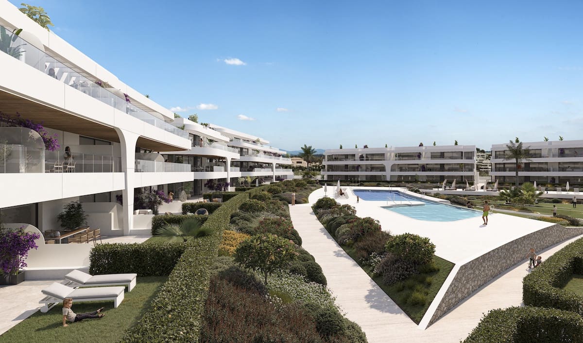 3 soveværelse Lejlighed til salg i New Golden Mile med swimmingpool garage - € 895.000 (Ref: 9266447)