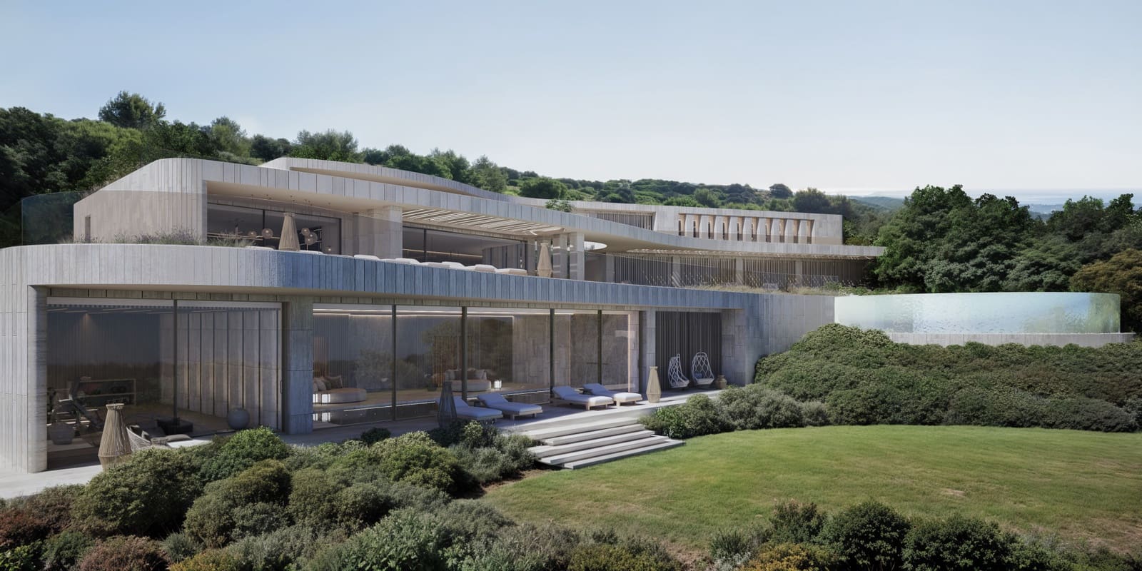 Chalet de 7 habitaciones en Sotogrande en venta con piscina garaje - 14.000.000 € (Ref: 9291335)