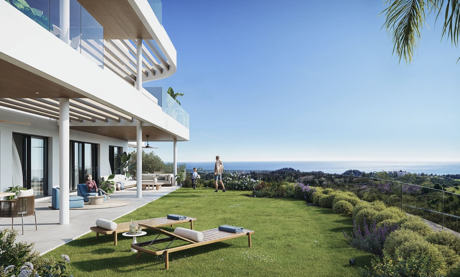 4 soverom Penthouse til salgs i Mijas Costa med svømmebasseng garasje - € 1 686 000 (Ref: 9297403)