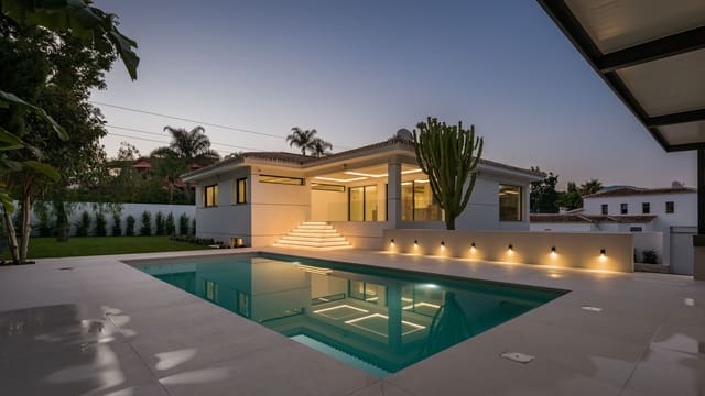 6 sypialnia Willa na sprzedaż w Guadalmina Alta, Marbella z basenem garażem - 2 995 000 € (Ref: 9341069)
