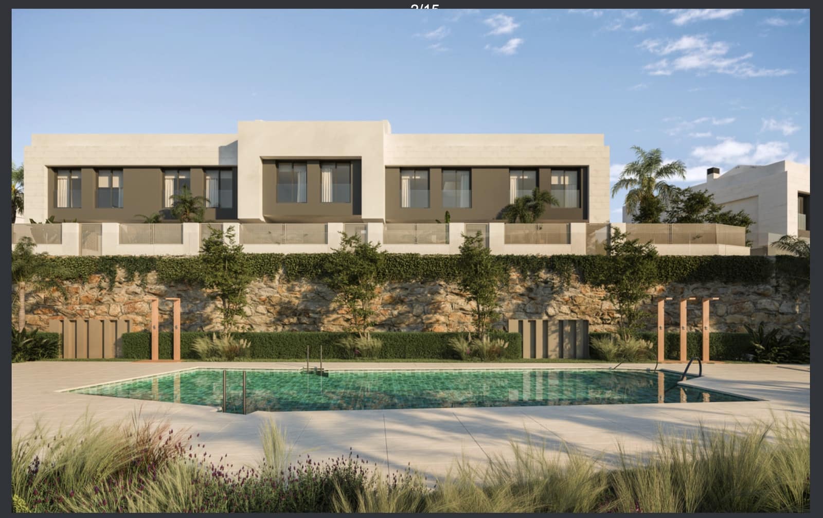 3 makuuhuone Omakotitalo myytävänä paikassa Mijas Costa mukana uima-altaan 
autotalli - 925 000 € (Ref: 9375050)