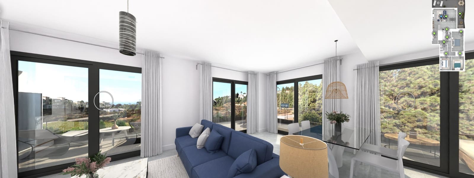 3 bedroom Apartment for sale in El Chaparral with pool garage - € 590,000 (Ref: 9409244)