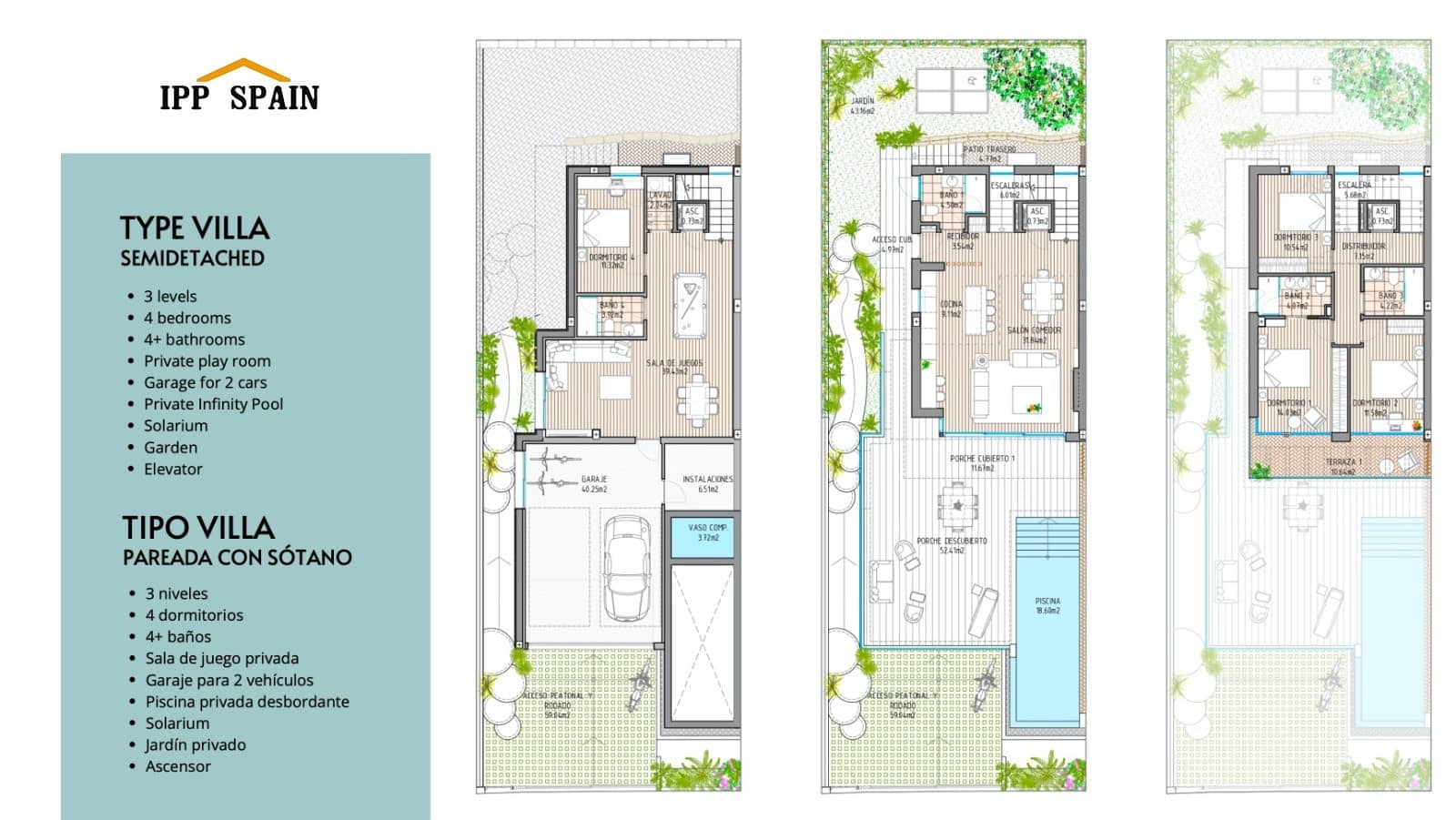 4 quarto Moradia Geminada para venda em La Cala de Mijas com piscina garagem - 825 000 € (Ref: 9439713)