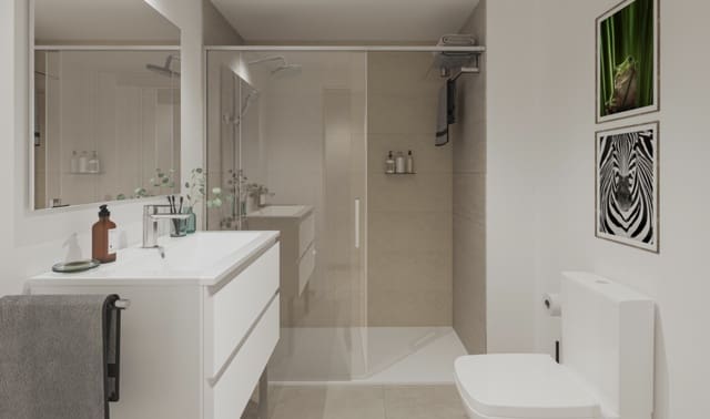 2 Zimmer Apartment zu verkaufen in Mijas Costa, Mijas mit Pool Garage - 450.000 € (Ref: 9471168)