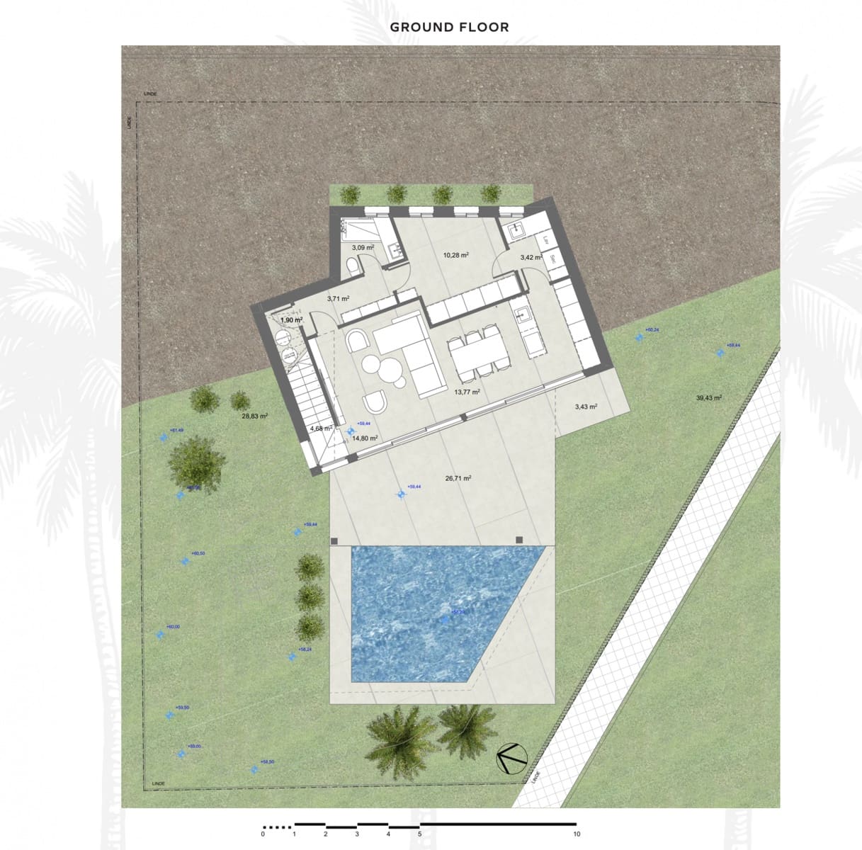 3 sovrum Villa till salu i Estepona med pool garage - 1 050 000 € (Ref: 9527321)