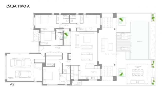 Chalet de 4 habitaciones en Mijas Costa, Mijas en venta con piscina garaje - 1.400.000 € (Ref: 9527332)