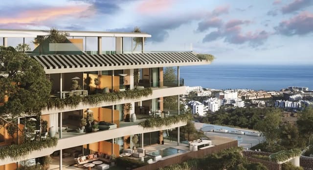 3 sovrum Takvåning till salu i El Higuerón, Fuengirola med pool garage - 1 625 000 € (Ref: 9527369)