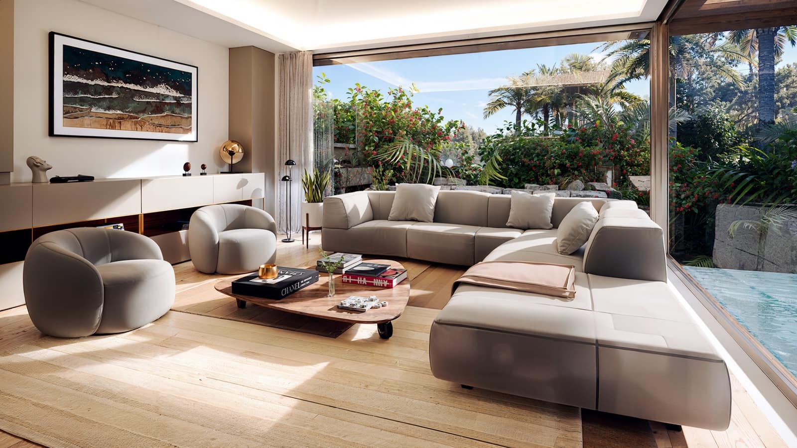3 sypialnia Willa na sprzedaż w Estepona z basenem garażem - 1 520 000 € (Ref: 9527373)