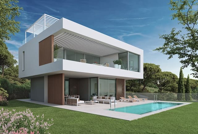 4 soveværelse Villa til salg i New Golden Mile, Estepona med swimmingpool garage - € 1.795.000 (Ref: 9527376)