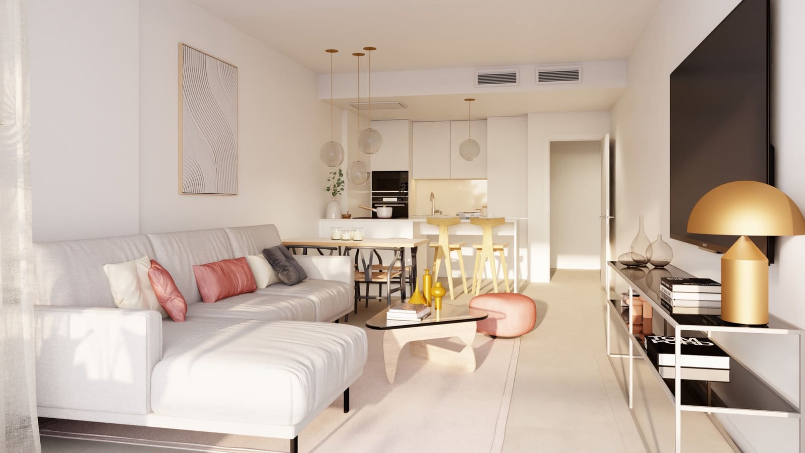4 sypialnia Apartament na sprzedaż w La Alcaidesa z basenem garażem - 768 000 € (Ref: 9527377)
