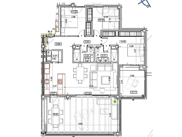 3 soveværelse Lejlighed til salg i Nueva Andalucia, Marbella med swimmingpool garage - € 895.000 (Ref: 9564896)