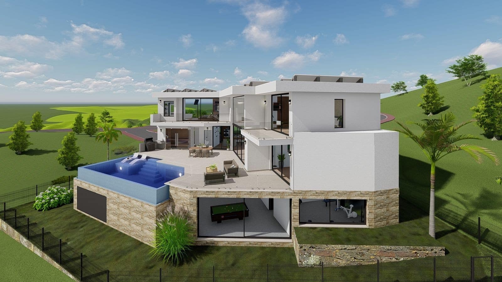 4 soveværelse Villa til salg i Mijas med swimmingpool garage - € 1.850.000 (Ref: 9598728)