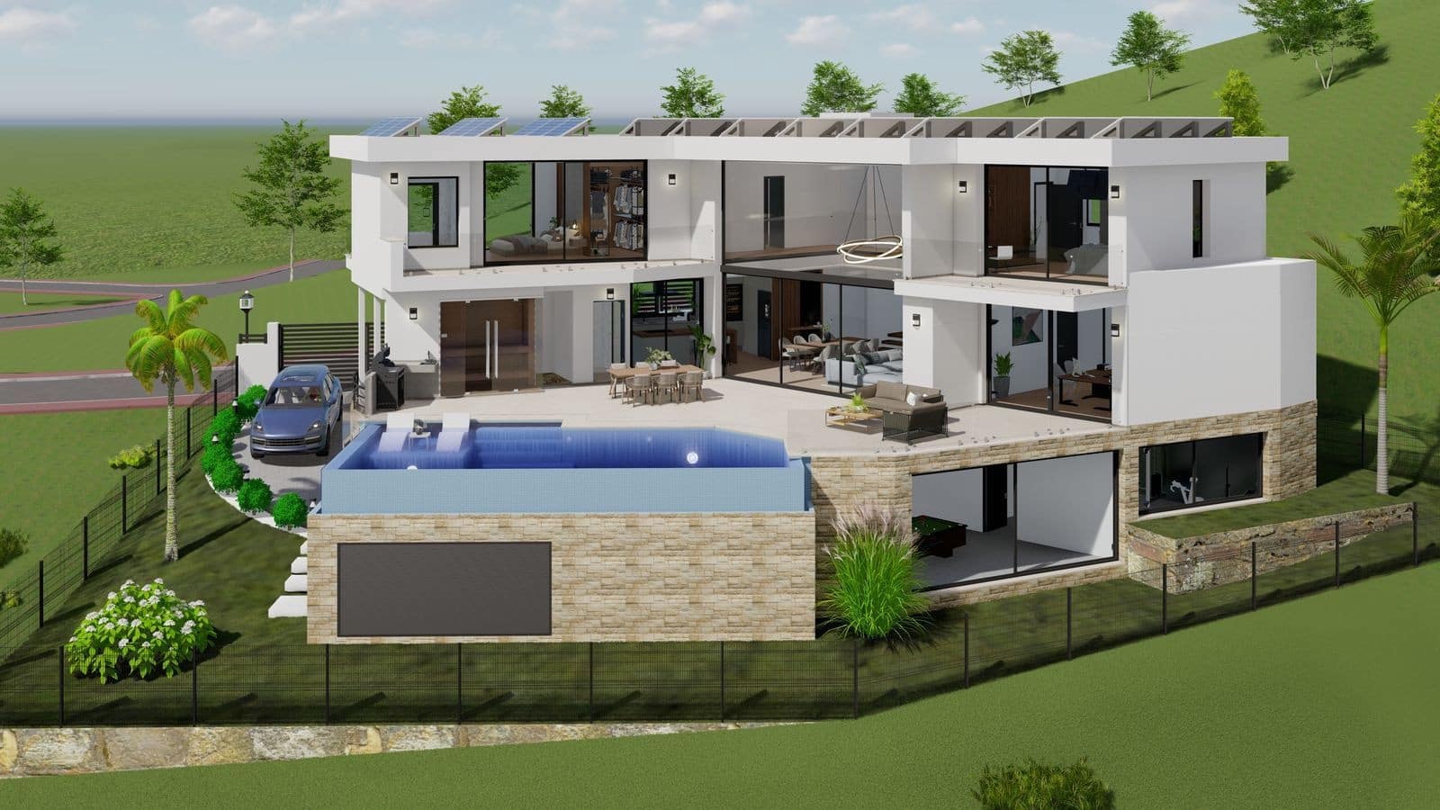 4 soveværelse Villa til salg i Mijas med swimmingpool garage - € 1.850.000 (Ref: 9598728)