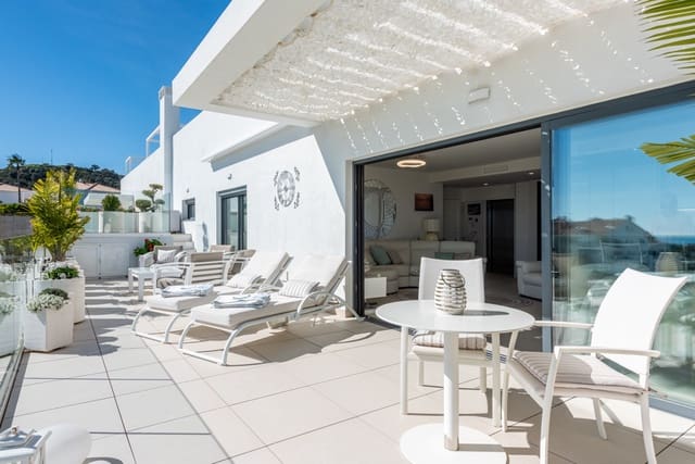 Ático de 2 habitaciones en La Cala de Mijas, Mijas en venta con piscina garaje - 995.000 € (Ref: 9640344)