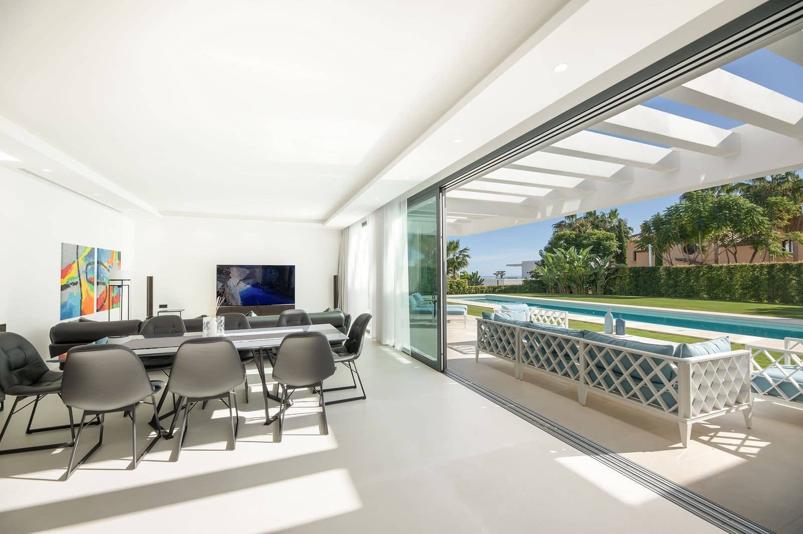 5 sypialnia Willa na sprzedaż w Los Flamingos z basenem garażem - 4 750 000 € (Ref: 9695083)