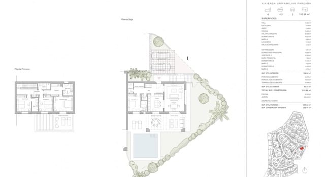 4 soverom Kjedet enebolig til salgs i Sotogrande Alto, San Roque med svømmebasseng garasje - € 1 459 000 (Ref: 9726471)