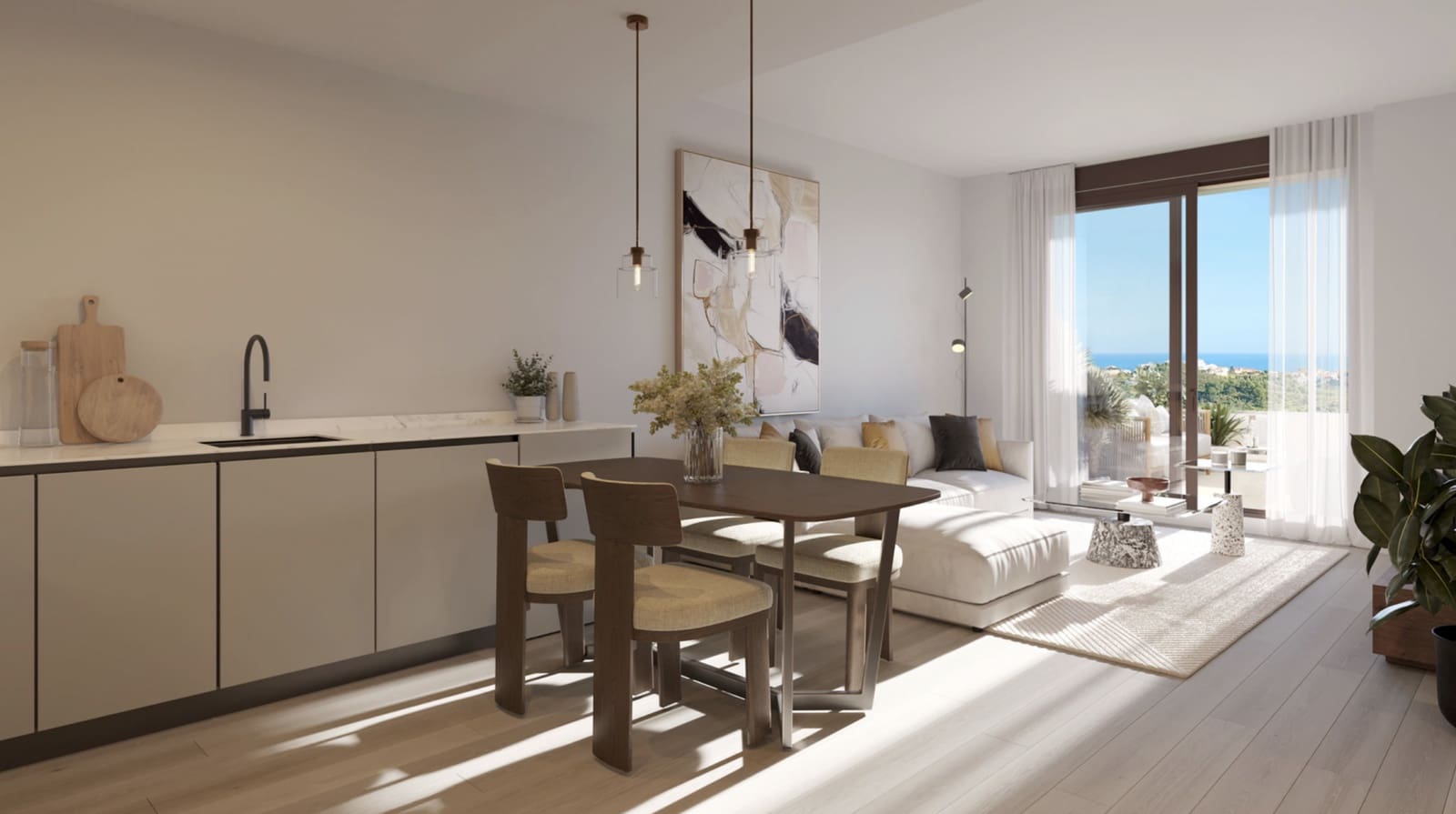 2 bedroom Apartment for sale in Mijas Costa with pool garage - € 392,000 (Ref: 9761899)