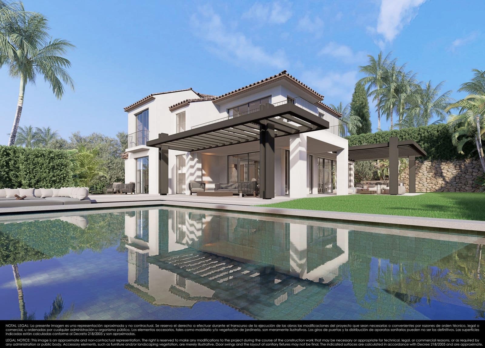 4 makuuhuone Huvila myytävänä paikassa Nueva Andalucia mukana uima-altaan 
autotalli - 4 250 000 € (Ref: 9772921)