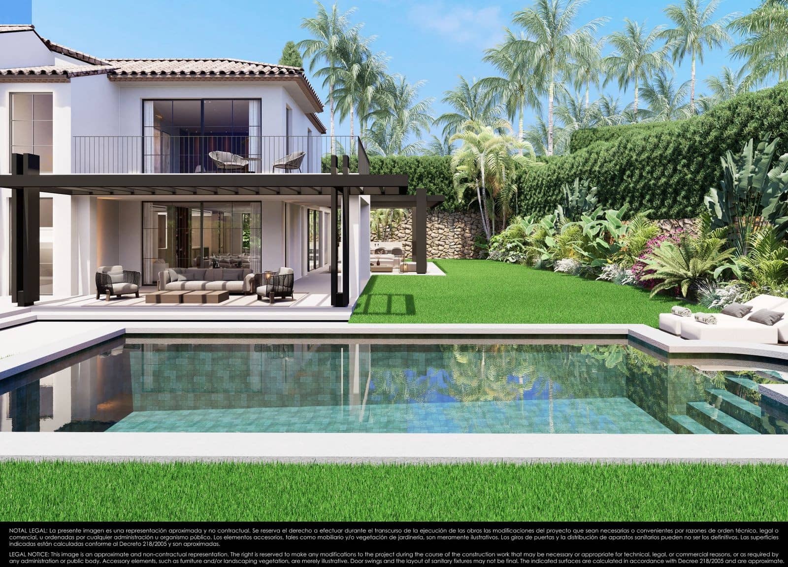 4 makuuhuone Huvila myytävänä paikassa Nueva Andalucia mukana uima-altaan 
autotalli - 4 250 000 € (Ref: 9772921)