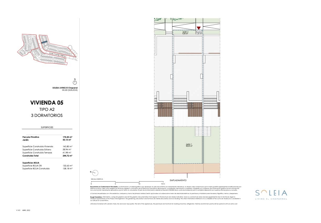 4 camera da letto Villetta Bifamiliare in vendita in El Chaparral con piscina garage - 1.326.000 € (Rif: 9784346)