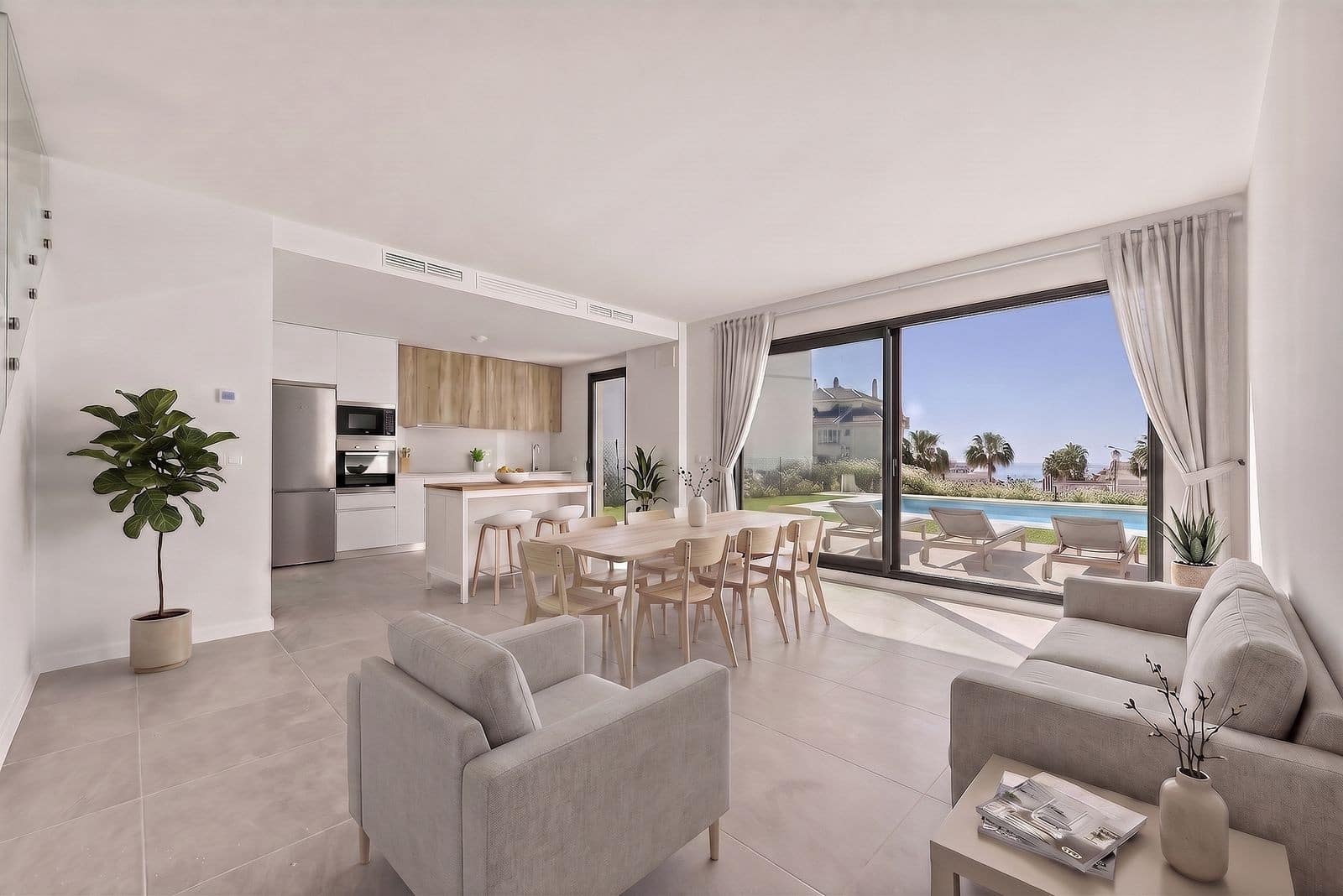 3 camera da letto Villetta Bifamiliare in vendita in Mijas Costa con piscina garage - 649.000 € (Rif: 9799132)