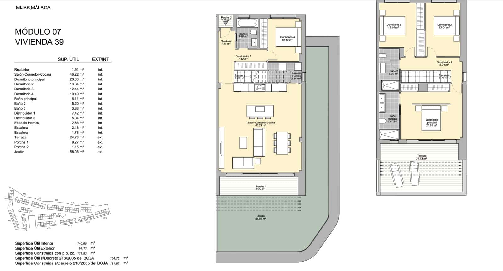 4 quarto Casa em Banda para venda em El Chaparral com piscina garagem - 859 000 € (Ref: 9800597)