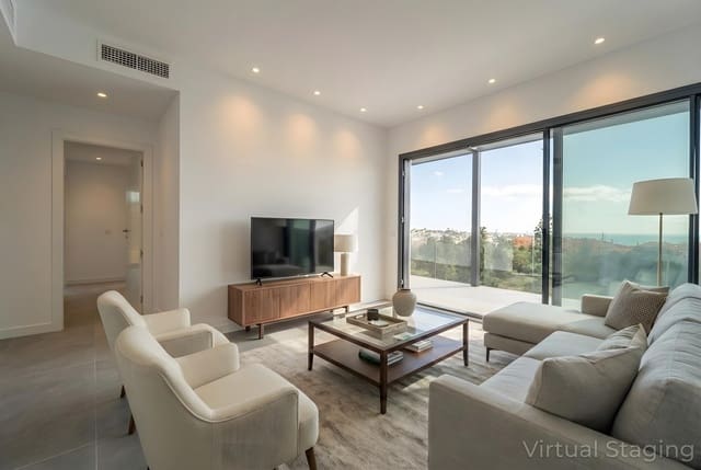 2 soverom Leilighet til salgs i El Chaparral, Mijas med svømmebasseng garasje - € 479 000 (Ref: 9813779)