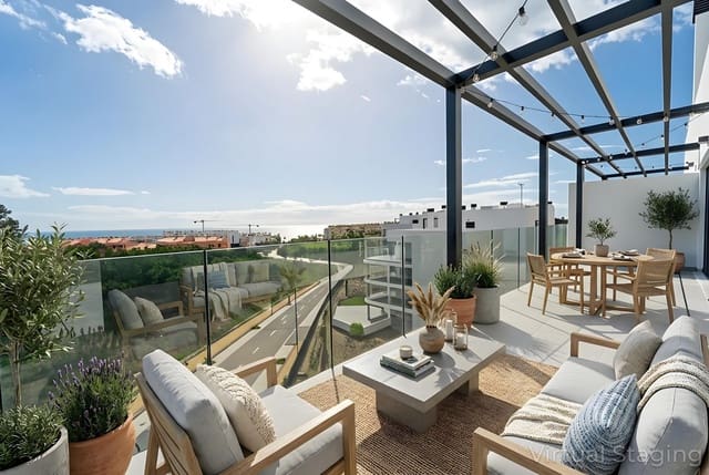 2 chambre Appartement à vendre à El Chaparral, Mijas avec piscine garage - 479 000 € (Ref: 9813779)