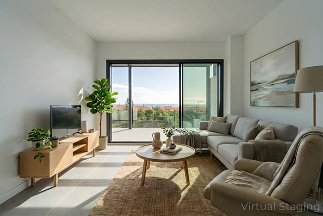 2 chambre Appartement à vendre à El Chaparral, Mijas avec piscine garage - 479 000 € (Ref: 9813779)